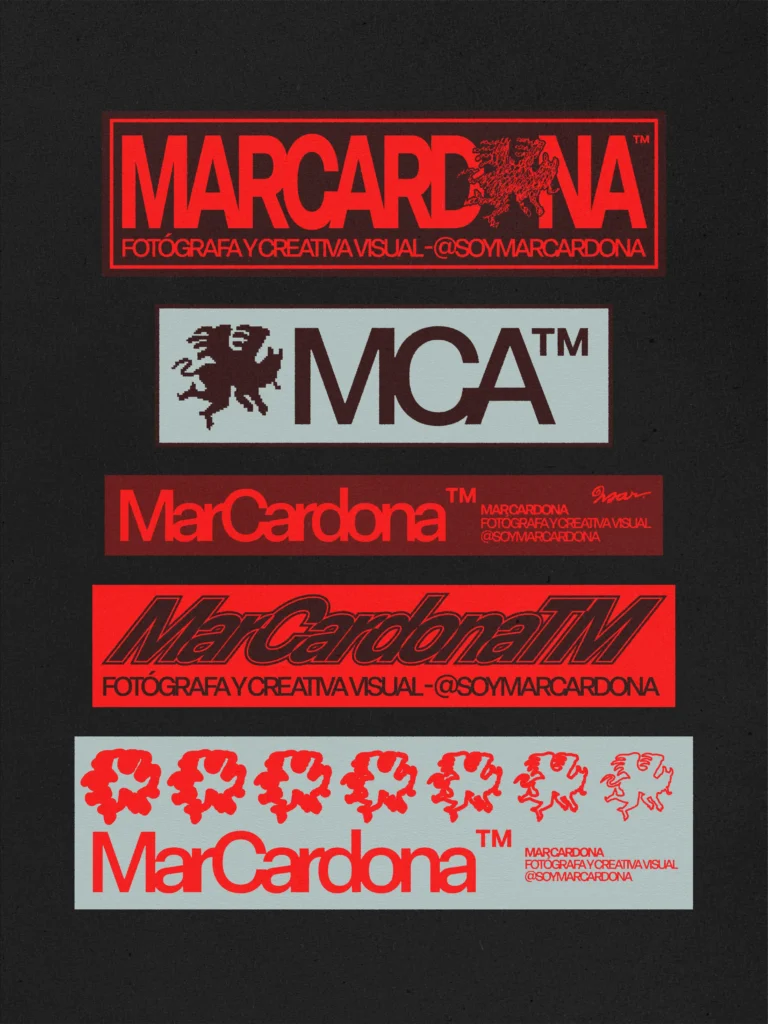 Diseño de papelería, stickers y aplicaciones de marca personal para fotógrafa